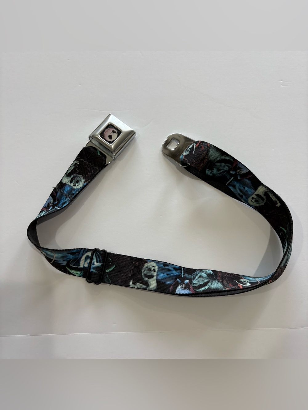 Disney Nightmare Before Christmas Jack Skellington Buckle-Down Seatbelt Belt - Picture 5 of 8